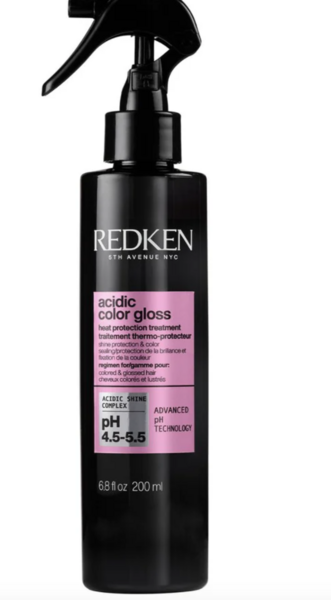 ACIDIC COLOR GLOSS HEAT PROTECTANT