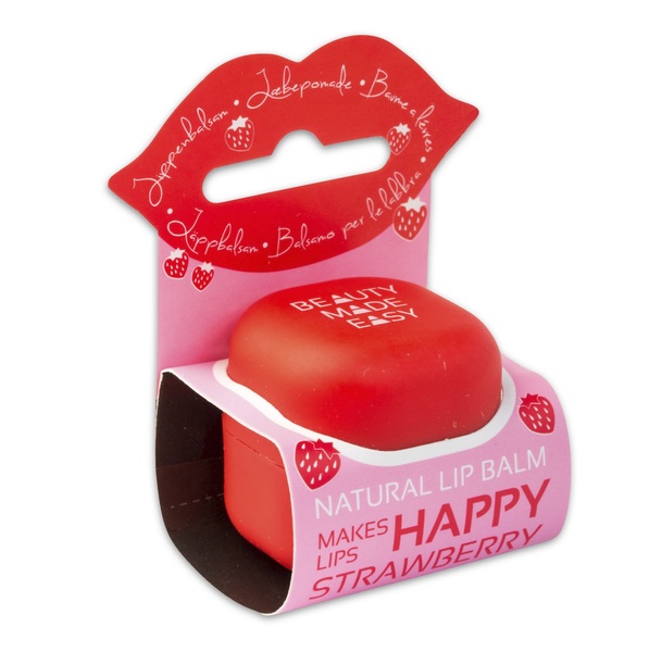 Natural lip balm STRAWBERRY
