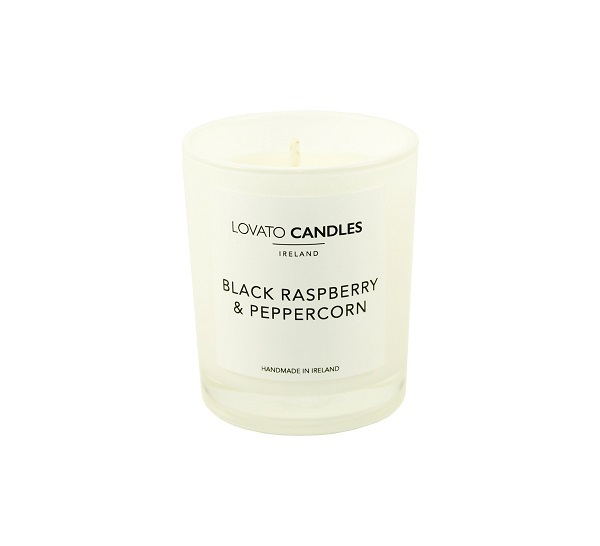 Black Raspberry & Peppercorn - Lovato Small Votive White