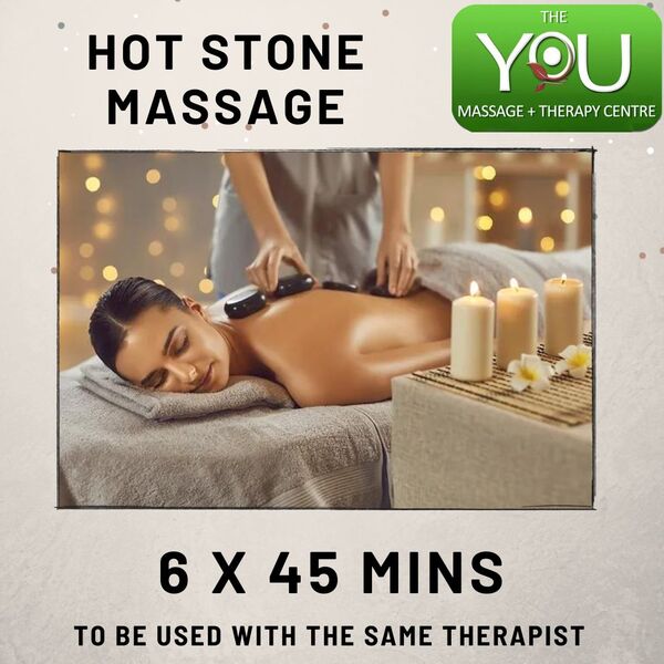 6x45min Hot Stone with the same therapist