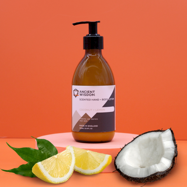 Coconut and Lemon hand and body lotion