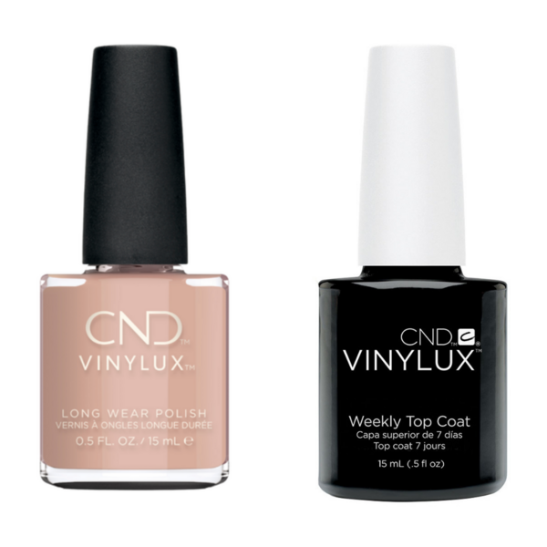 CND Christmas Duo Box - Vinylux Silk Slip Dress & Weekly Top Coat