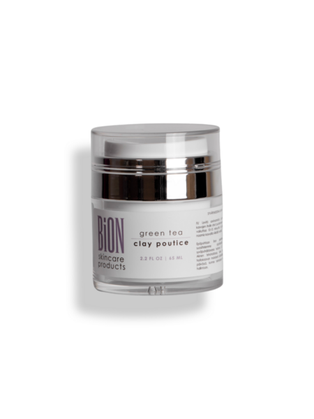 Bion Green Tea Clay Poulice - syväpuhdistava hoitonaamio epäpuhtaalle ja akneiholle