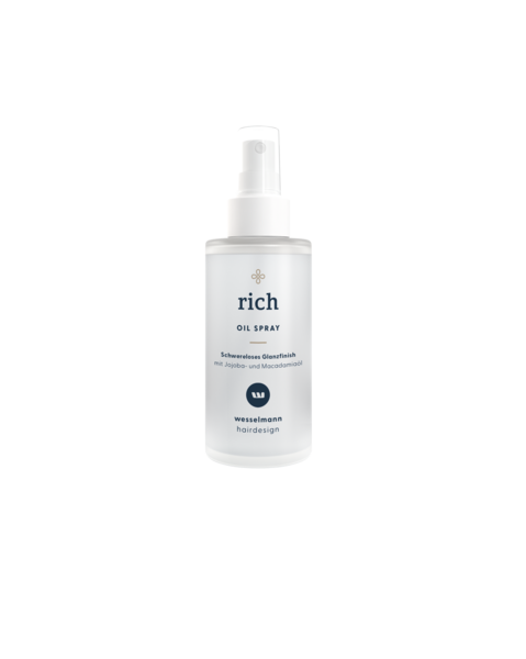 rich Oil Spray Schwereloses Glanzfinish mit Jojoba- und Macadamiaöl 100ml