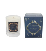 'Mistletoe Kisses' - Clear Scented Candle in Jeweled Box 