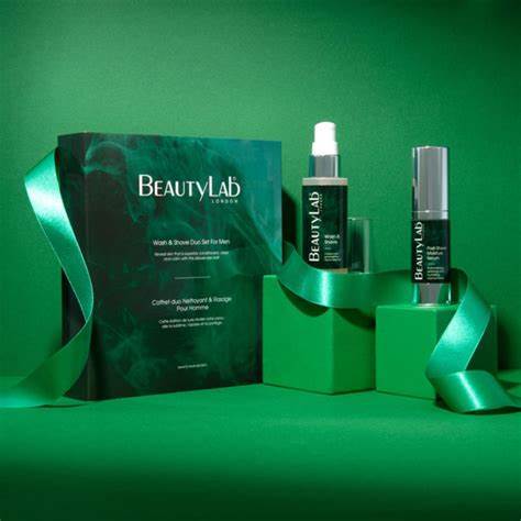 BeautyLab Mens Wash & Shave Duo set