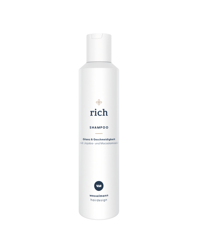 rich Shampoo Glanz & Geschmeidigkeit mit Jojoba- und Macadamiaöl 200ml