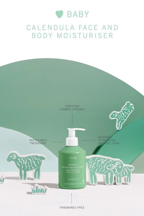 Bamford Calendula Face and Body Moisturiser
