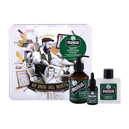 A Proraso Metal Box Beard Care - Cypress & Vetyver