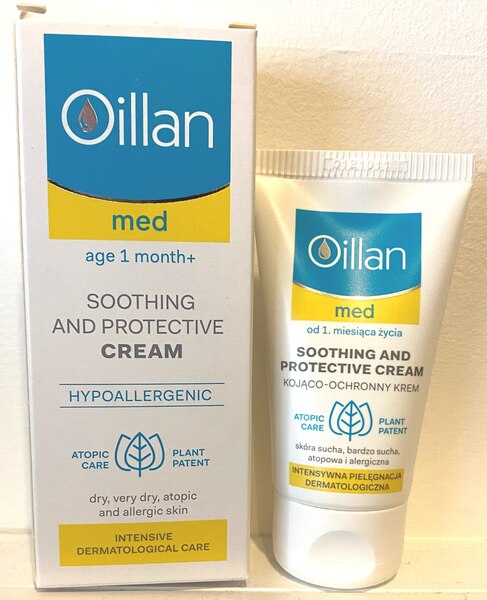 AA Oillan med Soothing and Protective Cream 50ml