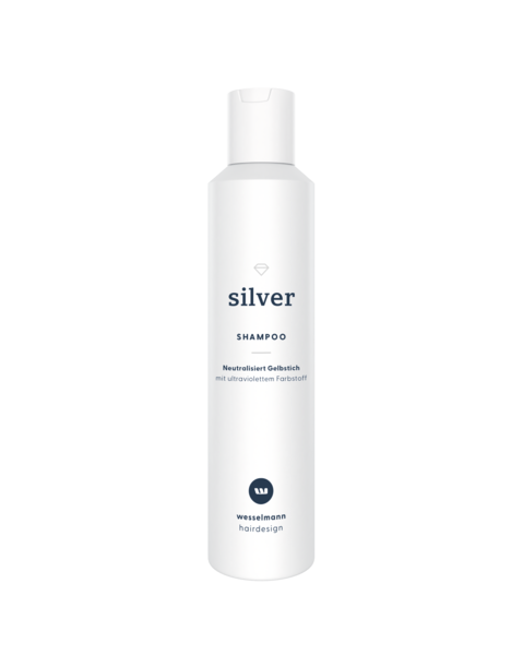 silver Shampoo Neutralisiert Gelbstich mit ultraviolettem Farbstoff 200ml