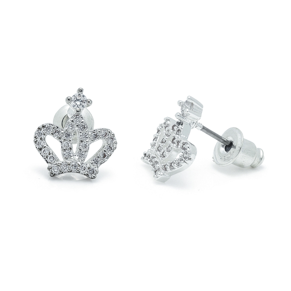 Crown Stud Earrings
