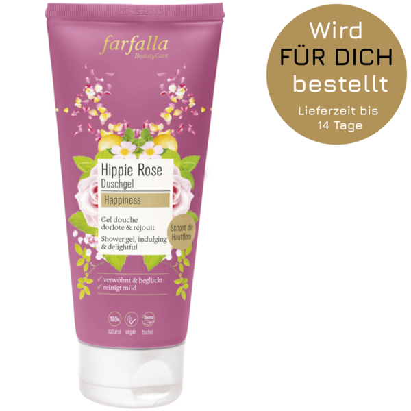 Duschgel Hippie Rose Happiness, 200 ml