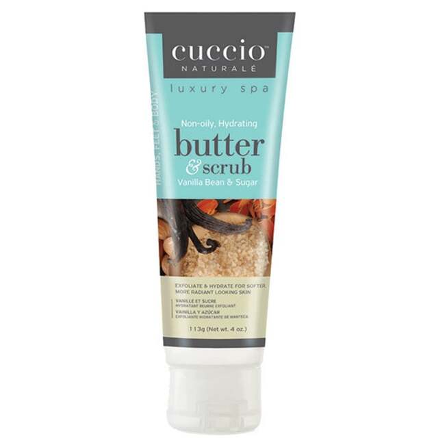 Vanilla Bean & Sugar Butter Scrub Tube