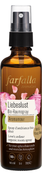 💕 Liebeslust Bio-Raumspray, Aromamour, 75 ml