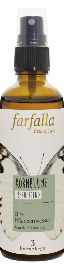 Kornblume, Bio-Pflanzenwasser, beruhigend, Toner, 75 ml