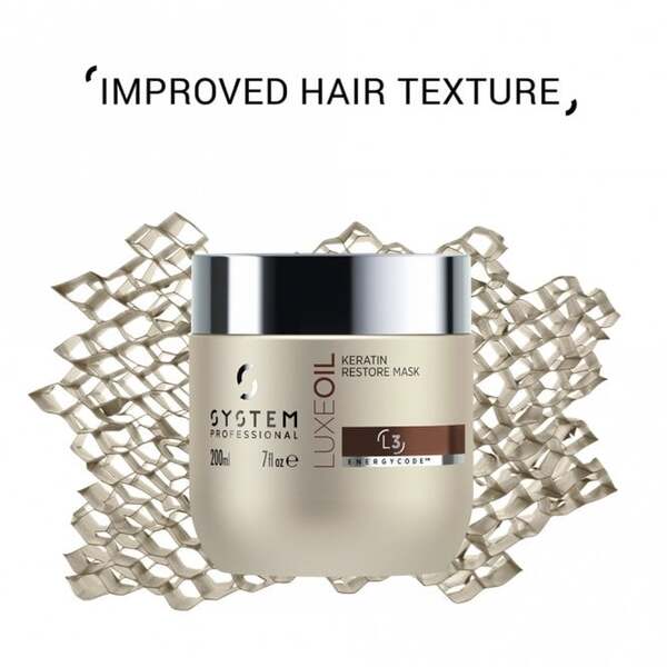 System Professional Luxeoil Keratin Restore Mask - 200ml