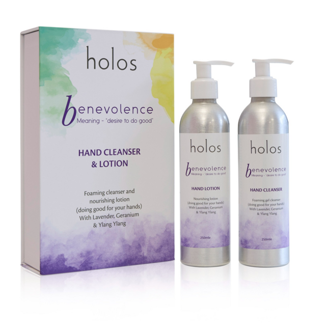 Benevolence Hand Cleanser & Lotion Giftset