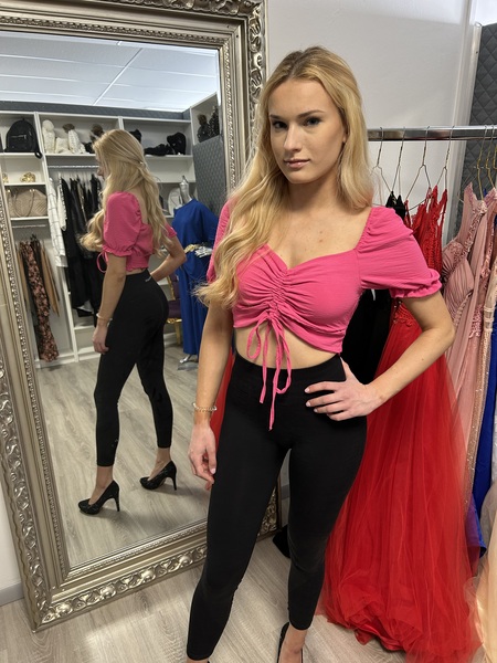 Bluse Croptop Pink S/M