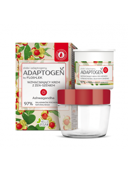 Floslek ADAPTOGEN Strengthening day cream with ginseng 50 ml 