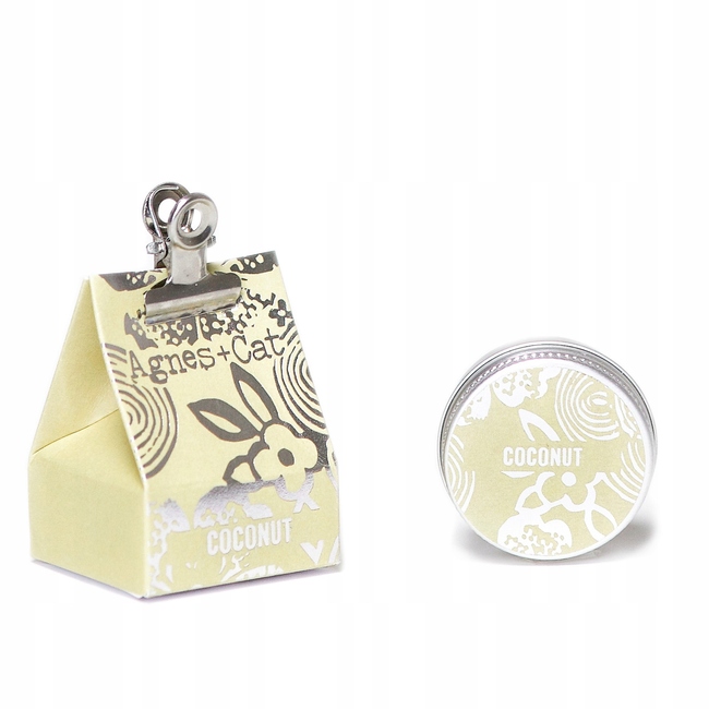 Agnes & Cat Coconut lip balm 
