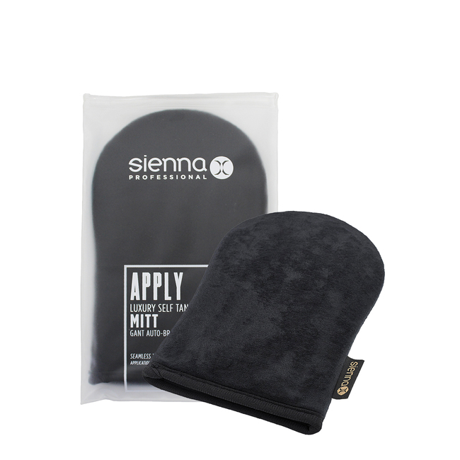 Black luxury tan   Mitt