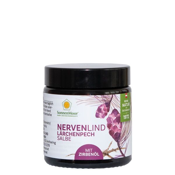 NervenLind® Lärchenpechsalbe, SonnenMoor Creme, Hautsalbe, 90 g