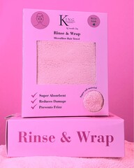 Rinse & Wrap Microfibre Hair Towel