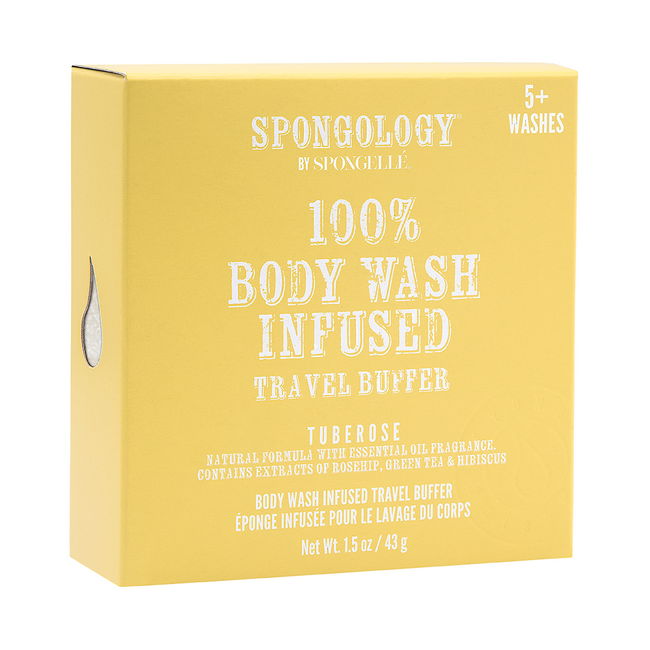 SPONGELLE Tuberose Travel Body Buffer