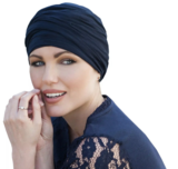 Masumi Scarlet Chemo Hat – Navy