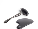 Gua Sha & Roller · Pure Bian Stone