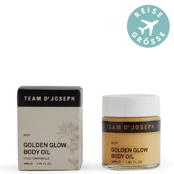 🎁 ✈️ Reisegröße, straffendes Körperöl, GOLDEN GLOW BODY OIL, 30 ml