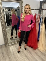 Bluse langarm Pink S/M