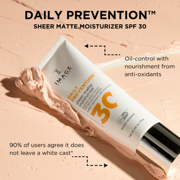 ** SUMMER SALE 25% OFF DAY CREAM: Sheer Matte Moisturiser SPF 30 (rrp €63.50)