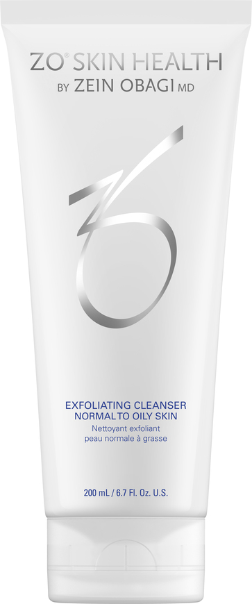 Exfoliating cleanser