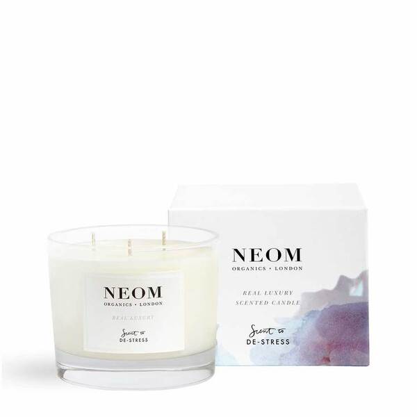 Neom Real Luxury Scented Candle (3 Wick) 