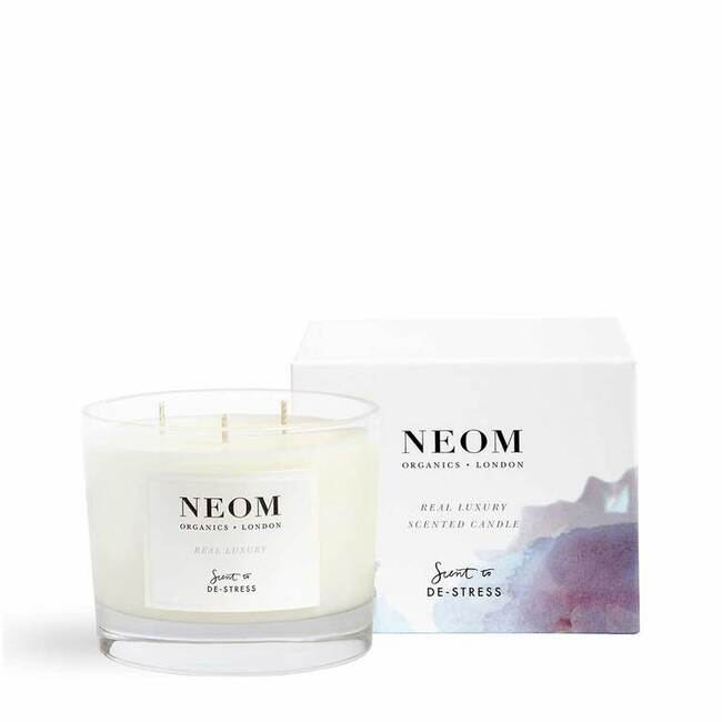 Neom Real Luxury Scented Candle (3 Wick) 