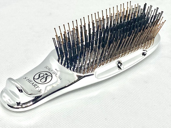 Scalp Brush Silber