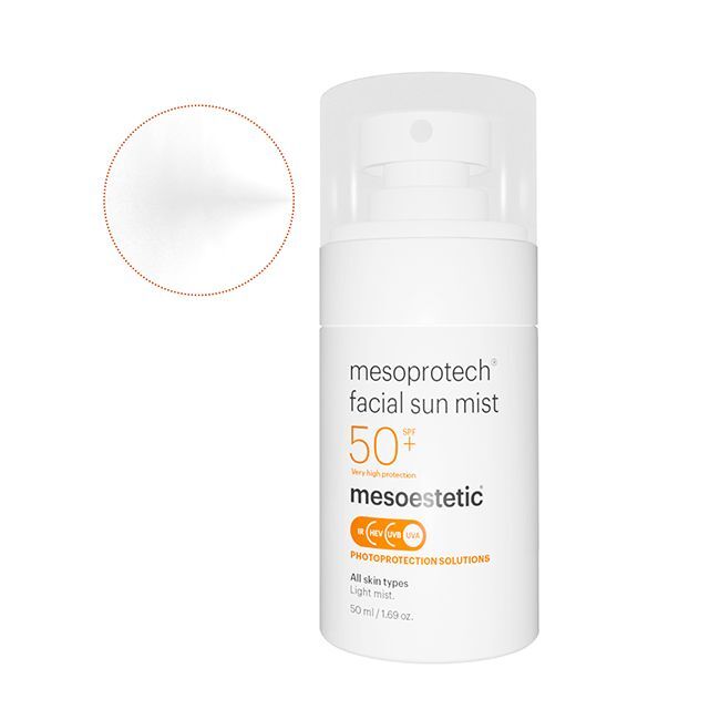 mesoprotech antiaging facial sun mist