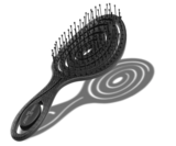 Chiara Ambra Detangling Brush (black)