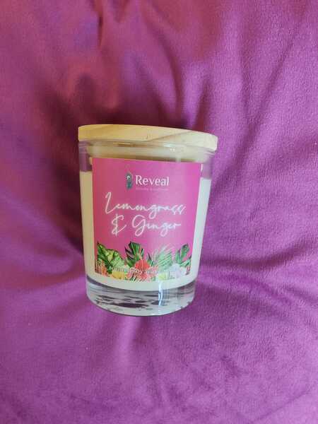REVEAL Candle 'Lemongrass & Ginger' 160g