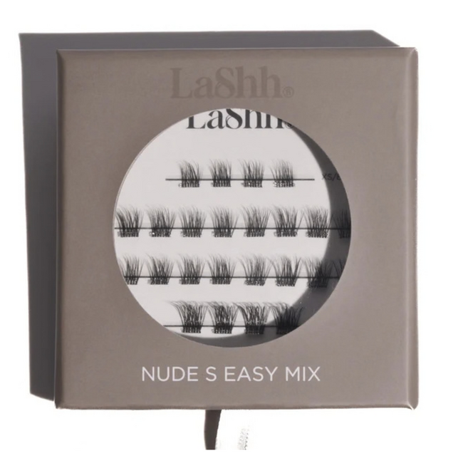 LaShh NUDE S EASY MIX itseliimautuvat ripsipalat