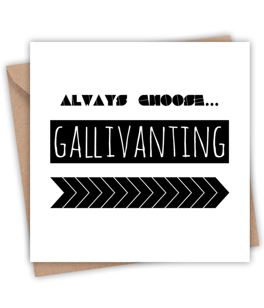 Lainey K 'Choose Gallivanting'