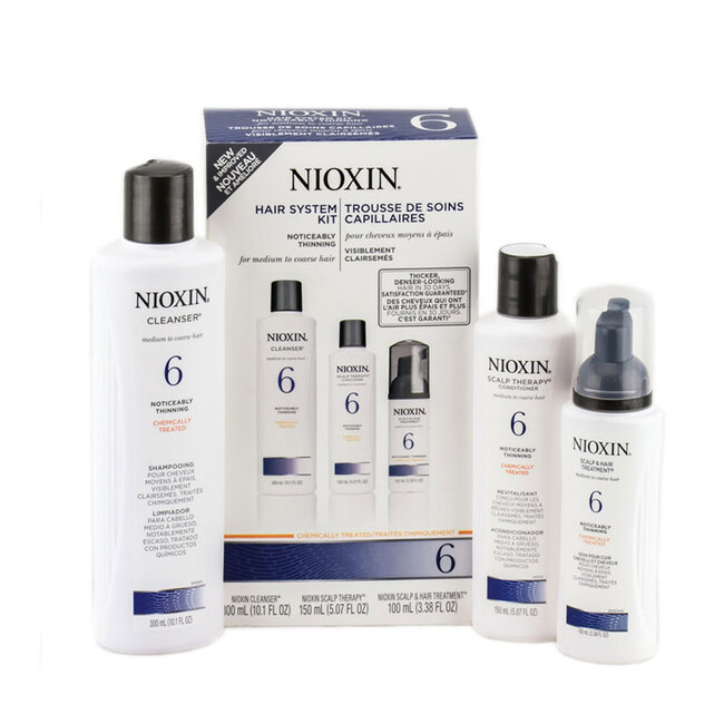 Nioxin Three Part Trial Kit 6