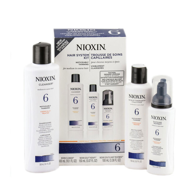 Nioxin Three Part Trial Kit 6 