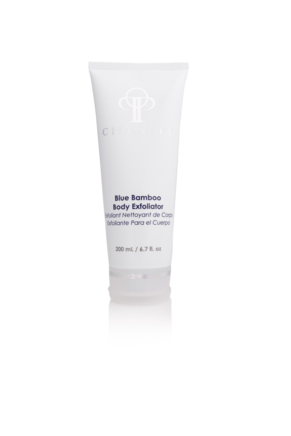 Blue Bamboo Exfoliator for Body