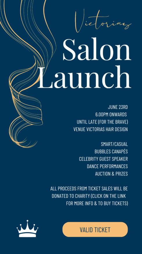 Salon Launch Ticket