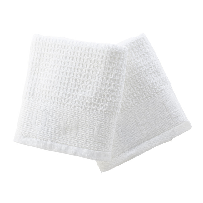 2 Rasiertücher ACCESSOIRES Waffel-Piqué