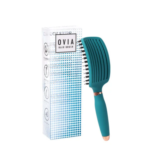 Ovia Hair Brush Green