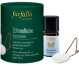 🎁 Geschenkset Schneeflocke, ätherisches Öl Weisstanne & Duftstein